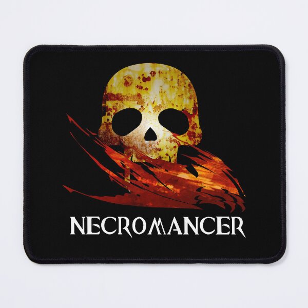 Item preview, GW2 Necromancer profession Fantasy medieval Wars MMORPG designed and sold by Japatonic Shop.