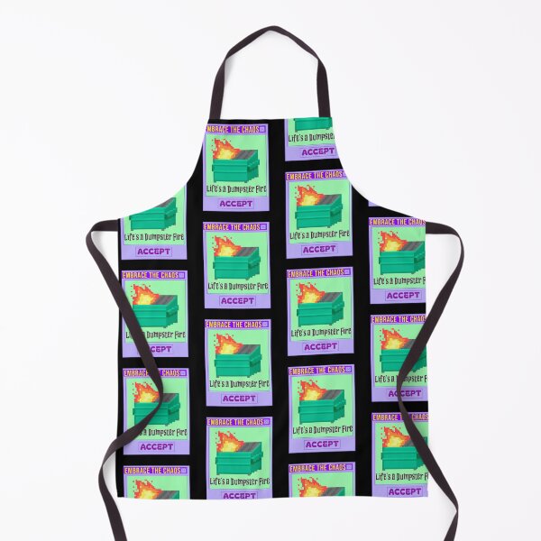 Item preview, Dumpster Fire Trash-Life’s a Dumpster fire-Accept designed and sold by ButterflyDsgns6.