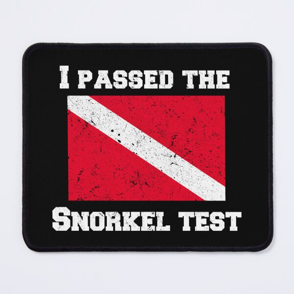 Item preview, I Passed the Snorkel Test - Vintage designed and sold by Yogimeister.