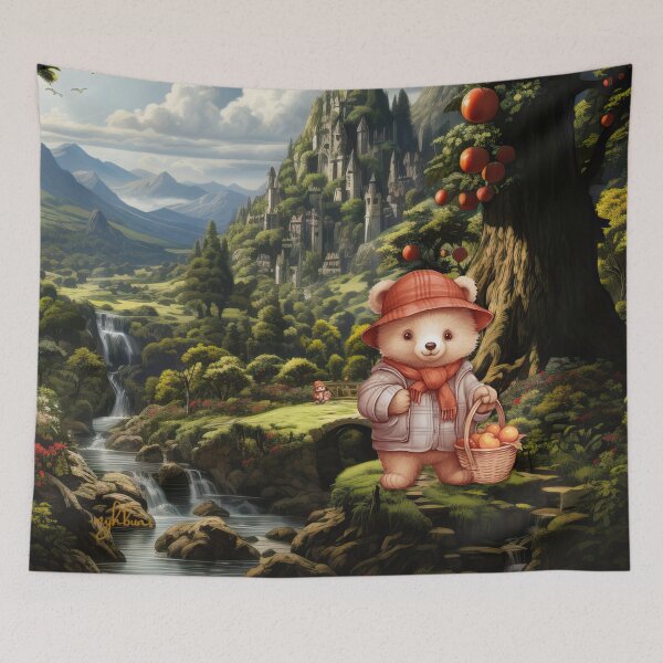 Item preview, The Enchanted Orchard: A Bear's Harvest designed and sold by myhbuns.