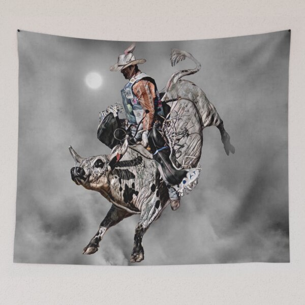 Item preview,  FOR YOU BULL RIDING REBELS LOOKS GREAT ON T-SHIRTS, TANKS, HOODIES, AND LOTS MORE designed and sold by Barbara Jean Photo Art And Design.