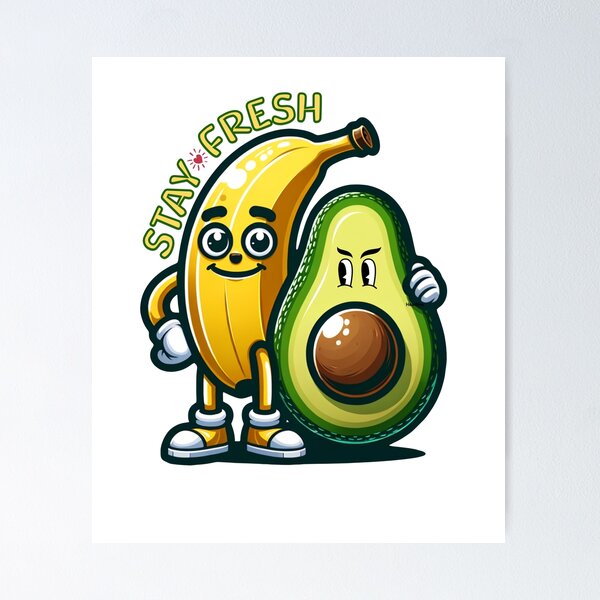 Cute Avocado Exercise Cartoon Hand Drawn Graphic by Musbila