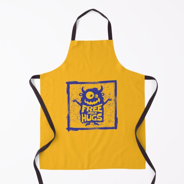 Item preview, Funny Cute Blue Monster Free Hugs Humor designed and sold by WIZECROW.