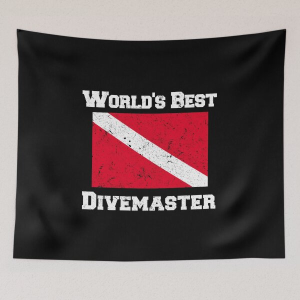 Item preview, World's Best Divemaster - Vintage designed and sold by Yogimeister.