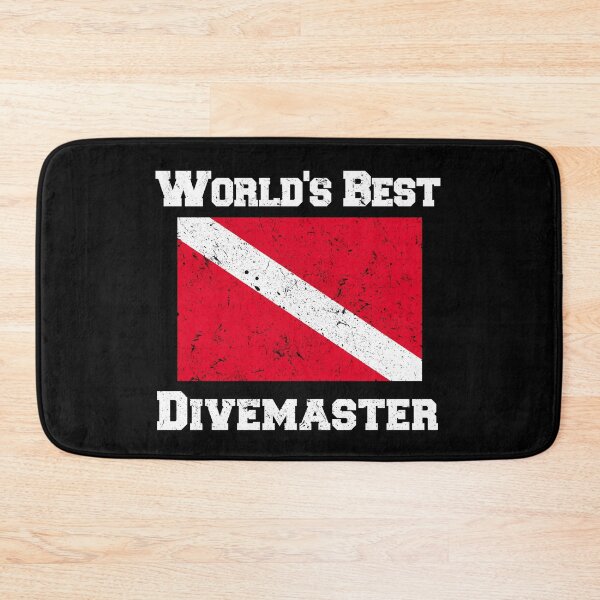 Item preview, World's Best Divemaster - Vintage designed and sold by Yogimeister.