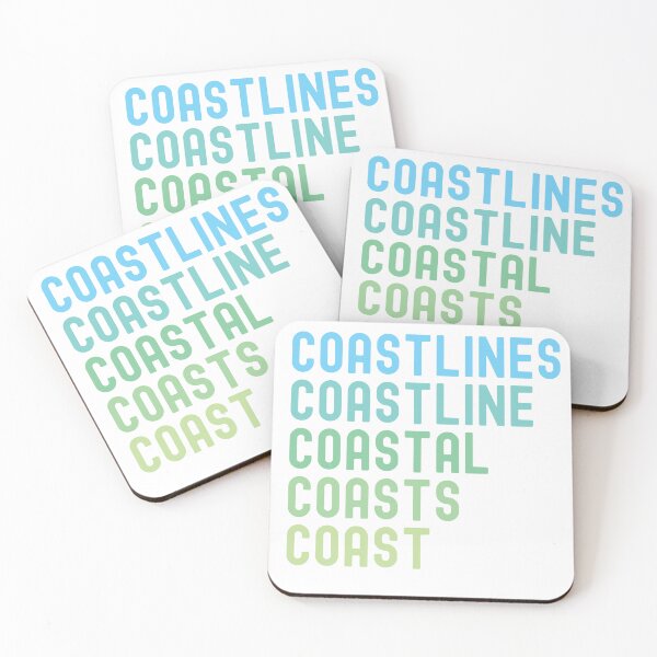 Item preview, Coastlines, Coast, Ocean, Shoreline designed and sold by changingshores.