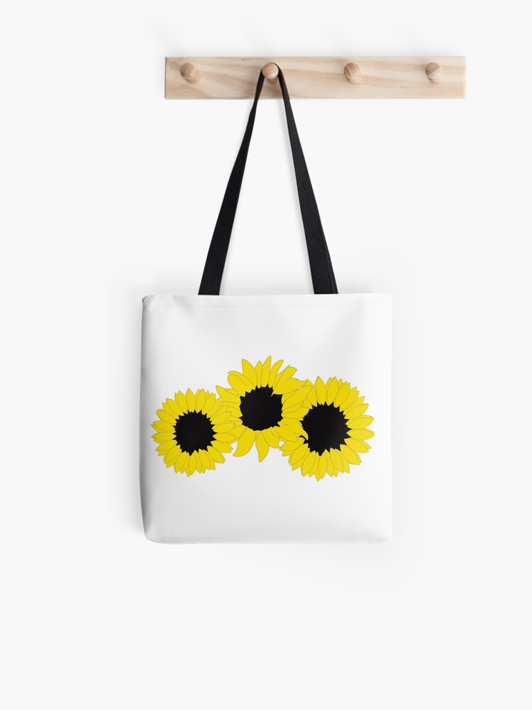 Bolsa de tela «Girasoles, girasol, camisa de girasol, etiqueta engomada del  girasol, almohada de girasol» de beebeachey | Redbubble