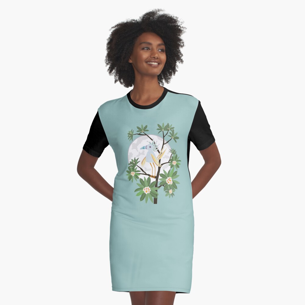 Item preview, Graphic T-Shirt Dress designed and sold by CarlaBaremb.