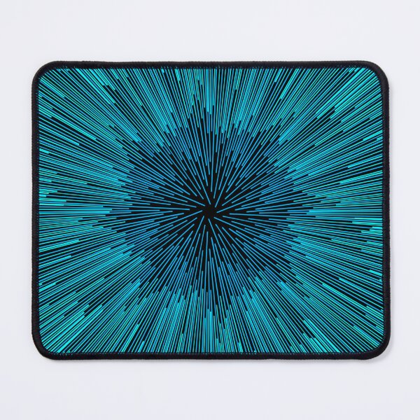 Item preview, Square Hyperdrive explosion - light blue with dark blue background version designed and sold by DaveDanchuk.