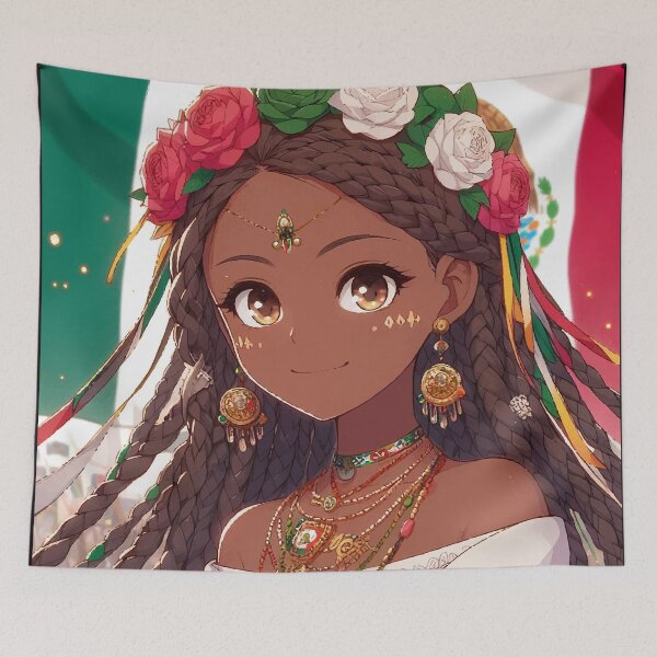 Item preview, The Hidden Queen of the Mexican Fiesta designed and sold by Gacram.