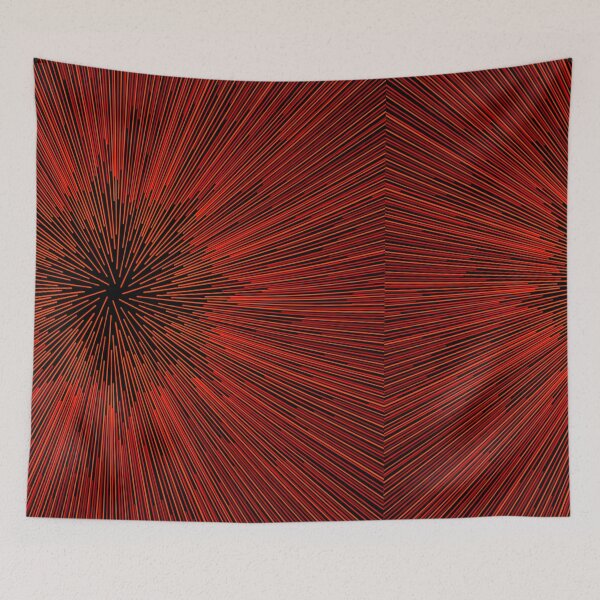 Item preview, Square Hyperdrive explosion - red with orange version designed and sold by DaveDanchuk.