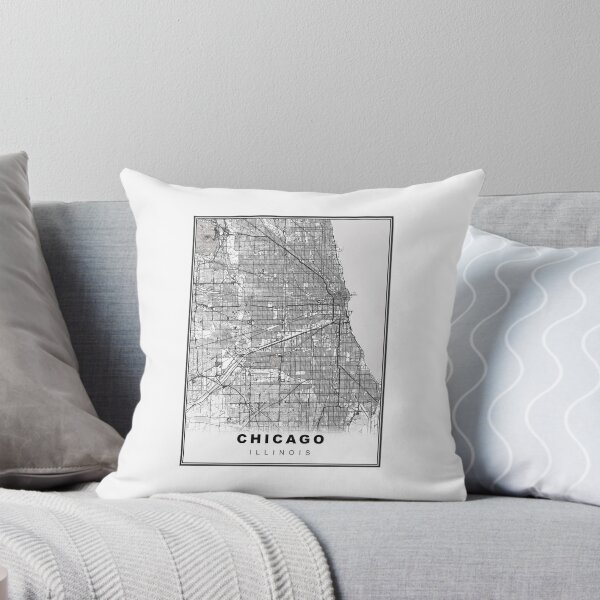 Item preview, Chicago Map designed and sold by Tamas Das.