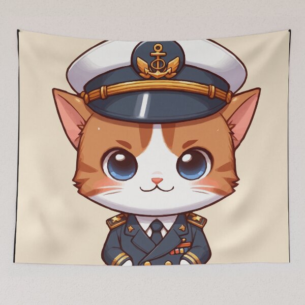 Item preview, Captain Whiskers: Sailing in the Land of Dreams! designed and sold by Gacram.