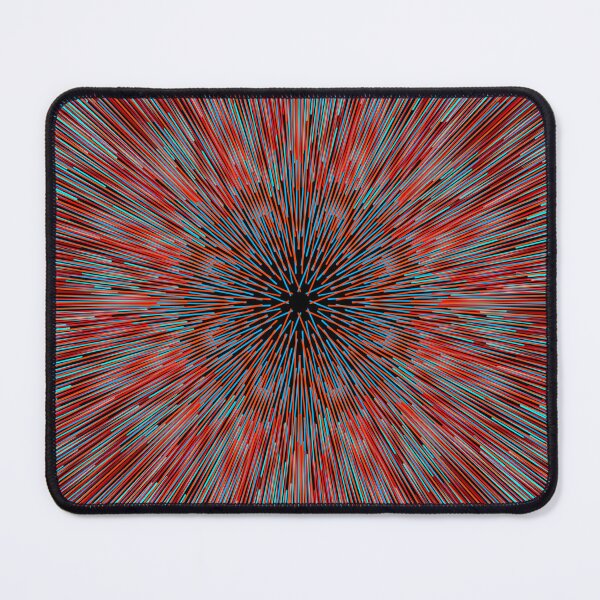 Item preview, Square Hyperdrive explosion - red with light blue version designed and sold by DaveDanchuk.