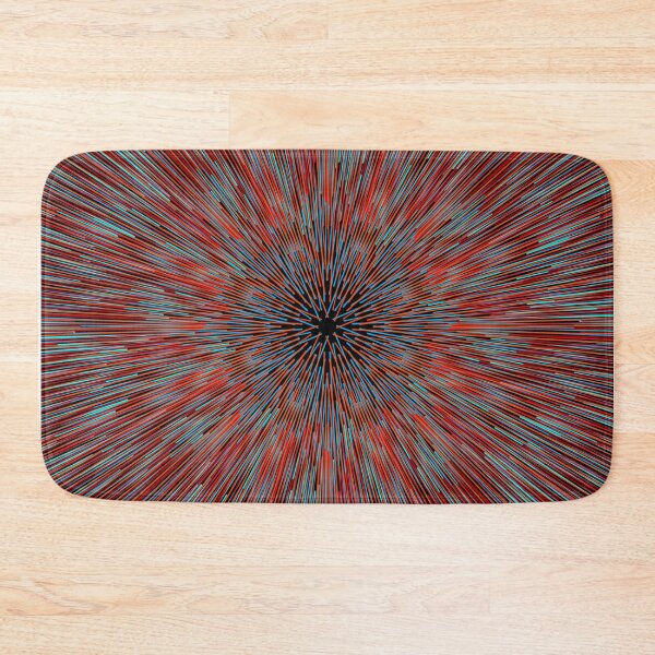Item preview, Square Hyperdrive explosion - red with light blue version designed and sold by DaveDanchuk.