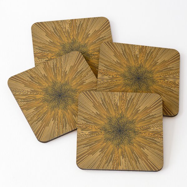 Item preview, Square Hyperdrive explosion - harvest yellow version designed and sold by DaveDanchuk.