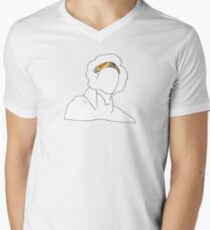Jimi Hendrix V-Neck T-Shirt