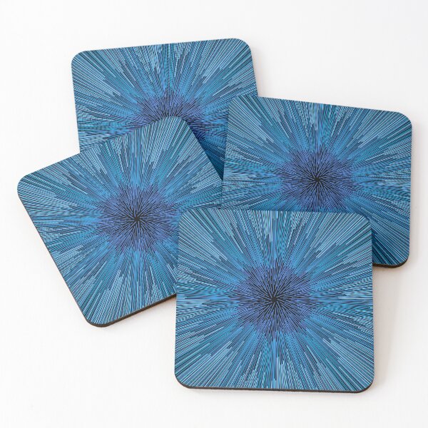 Item preview, Square Hyperdrive explosion - icy cold blue version designed and sold by DaveDanchuk.