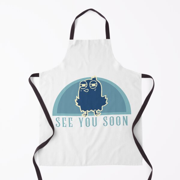 Item preview, Cute Farewell Bird Design - See You Soon Graphic Art for Apparel and Accessories designed and sold by Hill Strom.