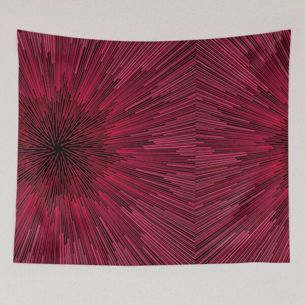 Item preview, Square Hyperdrive explosion - pink and red version designed and sold by DaveDanchuk.