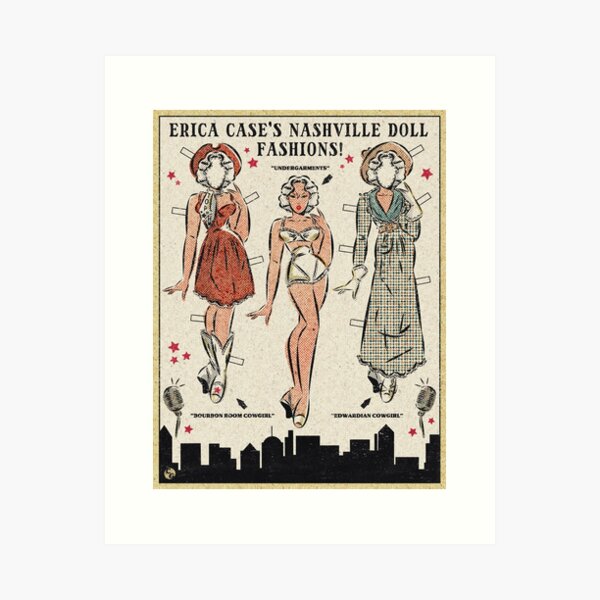 Item preview, "Erica Case's Nashville Doll Fashions" designed and sold by ClementGrange.