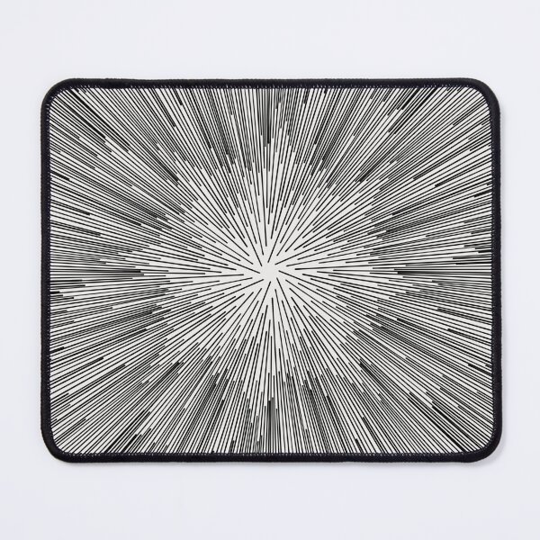 Item preview, Square Hyperdrive explosion - black lines on white background version designed and sold by DaveDanchuk.