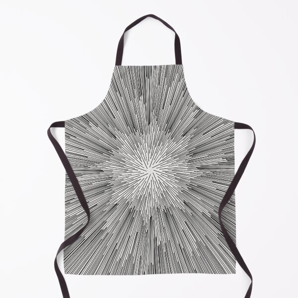 Item preview, Square Hyperdrive explosion - black lines on white background version designed and sold by DaveDanchuk.