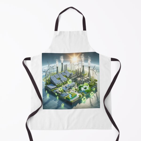 Item preview, eco-friendly manufacturing plant designed and sold by Custom-Print.