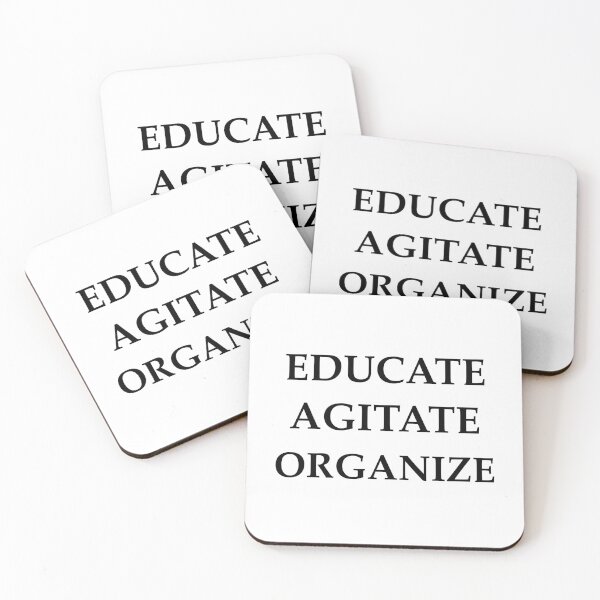 Item preview, Empowerment Trilogy: Dr. Ambedkar's Wisdom - Educate, Agitate, Organize Design designed and sold by D-Ink-Creation.