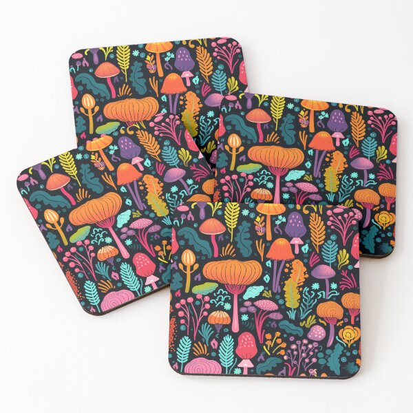 Item preview, Neon Forest Whimsy designed and sold by fabinthelab.