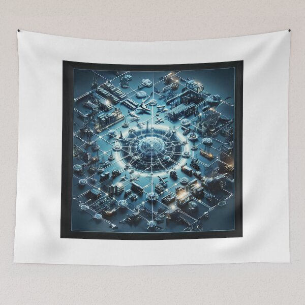 Item preview, supply chain network designed and sold by Custom-Print.