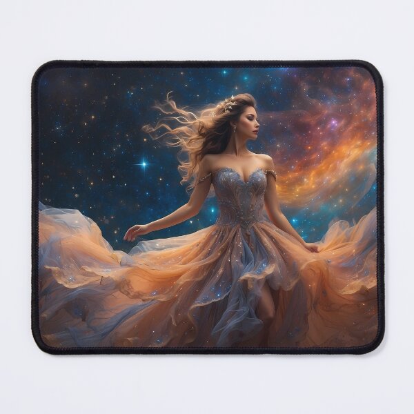 Item preview, Stargazers Dream: A Girl Amidst the Cosmos designed and sold by Kalaxar.