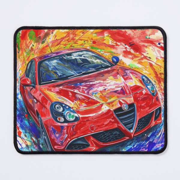 Item preview, Alfa Romeo Giulietta Colorful Drawing Art Poster designed and sold by Trendy Sticker & Merch Collection - Express Yourself.