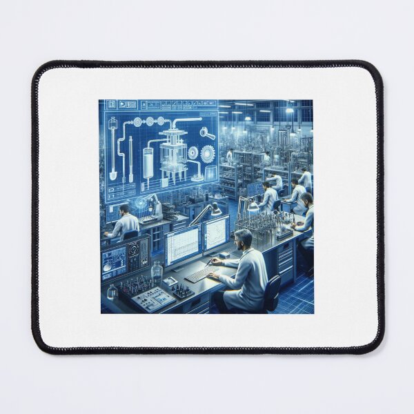Item preview, Engineers conducting a design of experiments designed and sold by Custom-Print.
