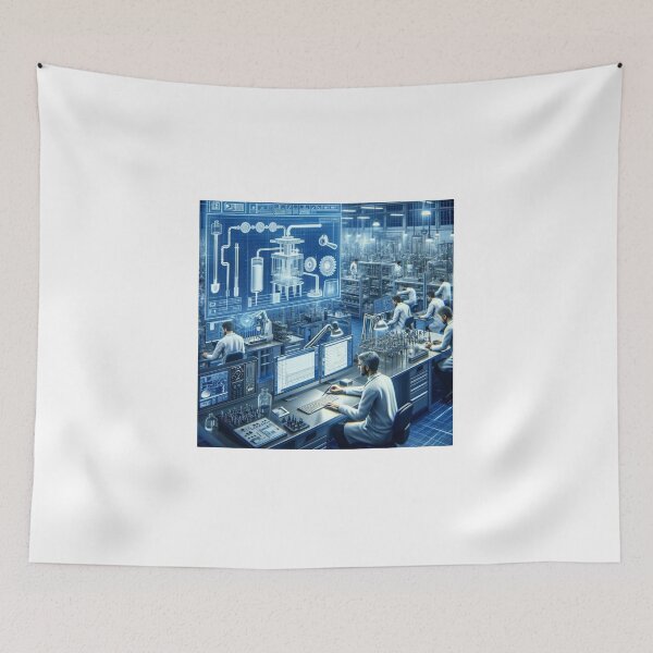 Item preview, Engineers conducting a design of experiments	 designed and sold by Custom-Print.