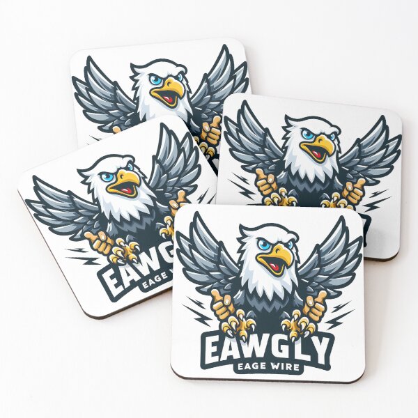 Item preview, Ruffled Feathers Unleash Fury with Angry Eagle designed and sold by maheart83.