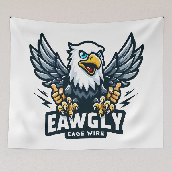 Item preview, Ruffled Feathers Unleash Fury with Angry Eagle designed and sold by maheart83.