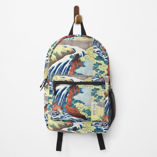 Item preview, Hokusai's The Yoshitsune horse-washing falls at Yoshino, Izumi Province (1833–1834) designed and sold by TheHappyK.