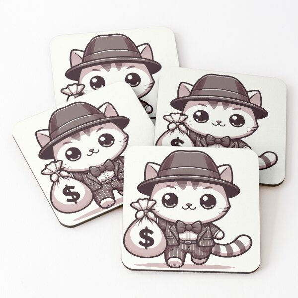 Item preview, The Gangster Cat: Feline Riches! designed and sold by Gacram.