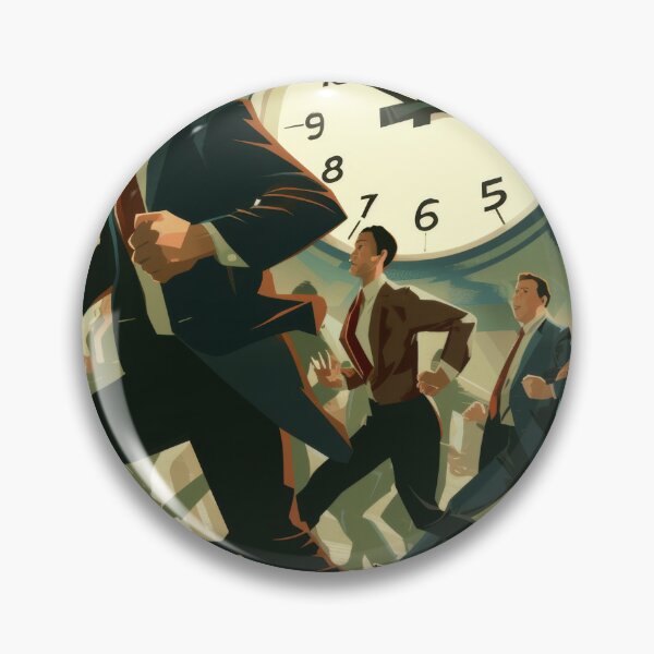 Item preview, dateline 48 hours People are running to work in time dateline designed and sold by Pawimon.