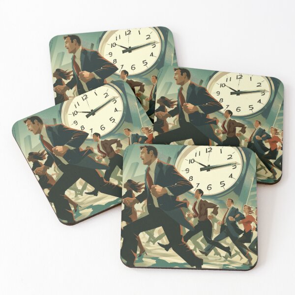 Item preview, dateline 48 hours People are running to work in time dateline designed and sold by Pawimon.