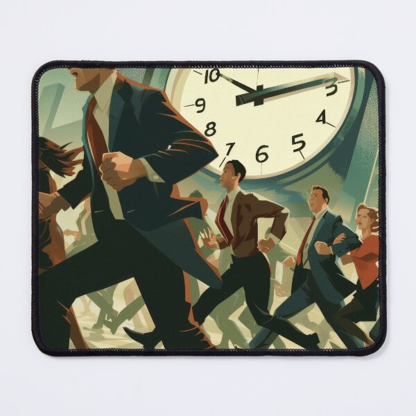 Item preview, dateline 48 hours People are running to work in time dateline designed and sold by Pawimon.