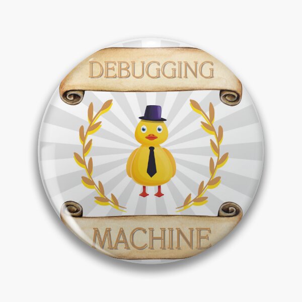 Item preview, Debugging Machine - rubber duck debugging for a software developer. designed and sold by Kubala.