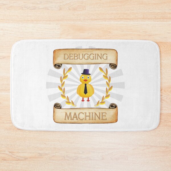 Item preview, Debugging Machine - rubber duck debugging for a software developer. designed and sold by Kubala.