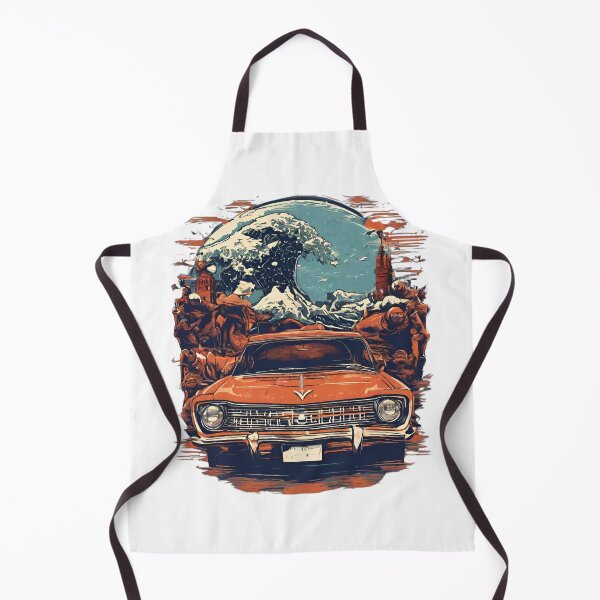 Item preview, The Great Wave off Kanagawa x Car designed and sold by loomique.
