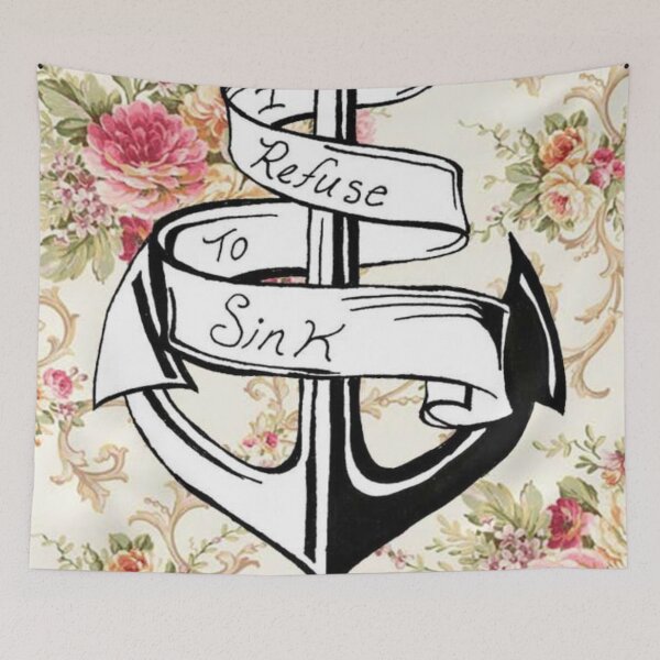 Item preview, Floral Anchor designed and sold by alkamhfashion.