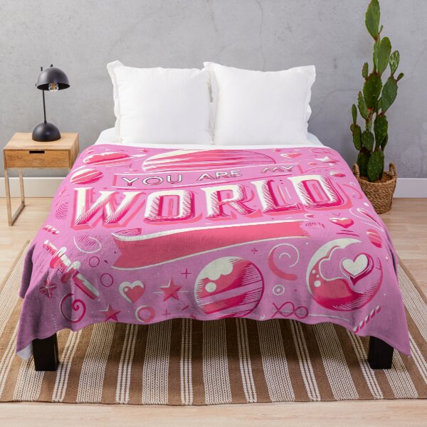 Item preview, You are my world, typography, Valentine designed and sold by maxmaj.