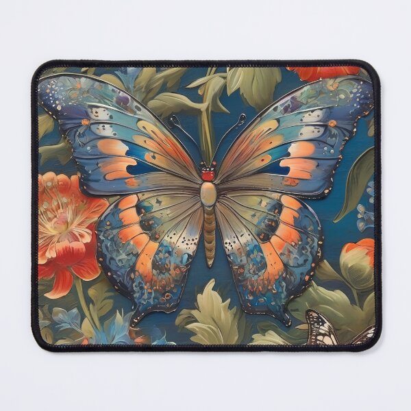 Item preview, Butterfly Inspired By William Morris Style designed and sold by Tamas Das.