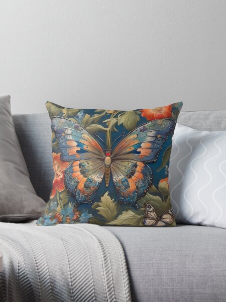Item preview, Butterfly Inspired By William Morris Style designed and sold by Tamas Das.