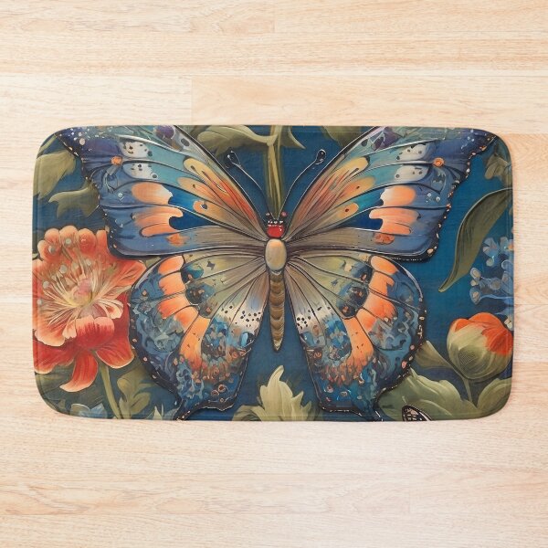 Item preview, Butterfly Inspired By William Morris Style designed and sold by Tamas Das.
